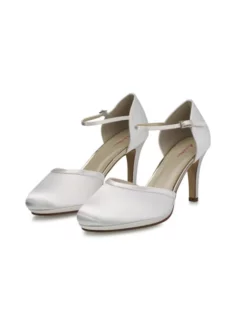 Rainbow Club Joni Blanc Chaussures De Mariée -BEAUTIFUL BRIDE SHOP Ventes joni white satin 6 shop