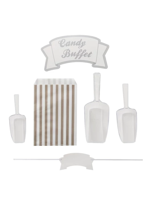 Ginger Ray VL-217 Vintage Lace Kit De Buffet De Bonbons 2 Ginger Ray VL-217 Vintage Lace Kit De Buffet De Bonbons – Image 2