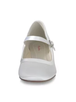 Rainbow Club Larissa Chaussure Mariage Blanc -BEAUTIFUL BRIDE SHOP Ventes larissa white satin 3 1