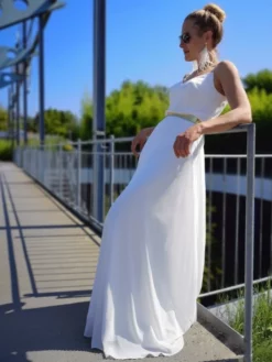 Forever & Eva G1002 Ceinture Or -BEAUTIFUL BRIDE SHOP Ventes leather belt gold