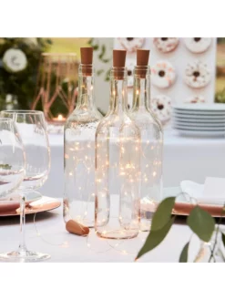 Ginger Ray BR-363 Botanical Wedding Bouteille D'éclairage Menée