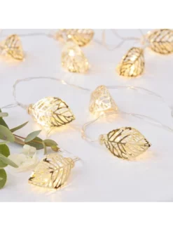 Ginger Ray Feuilles De Guirlandes Légères - Gold Wedding