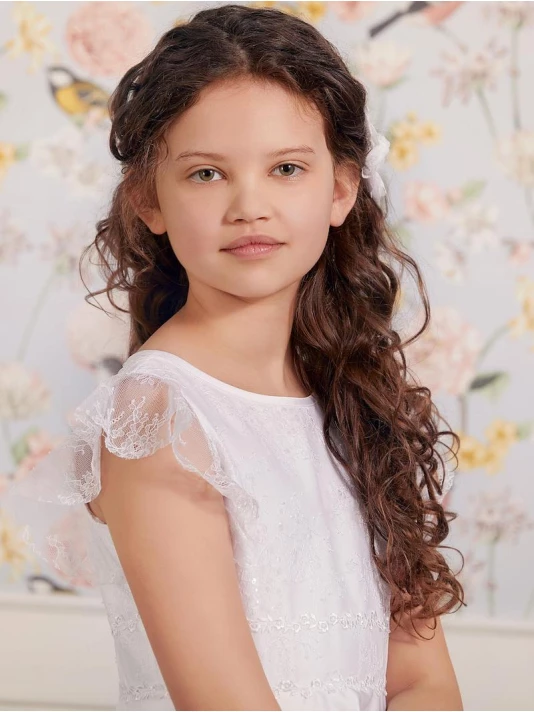 LILLY 08-1102-WH Robe De Communion 2 LILLY 08-1102-WH Robe De Communion – Image 2