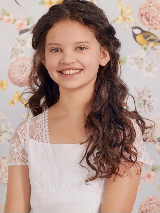 LILLY 08-1105-WH Robe De Communion 2 LILLY 08-1105-WH Robe De Communion – Image 2