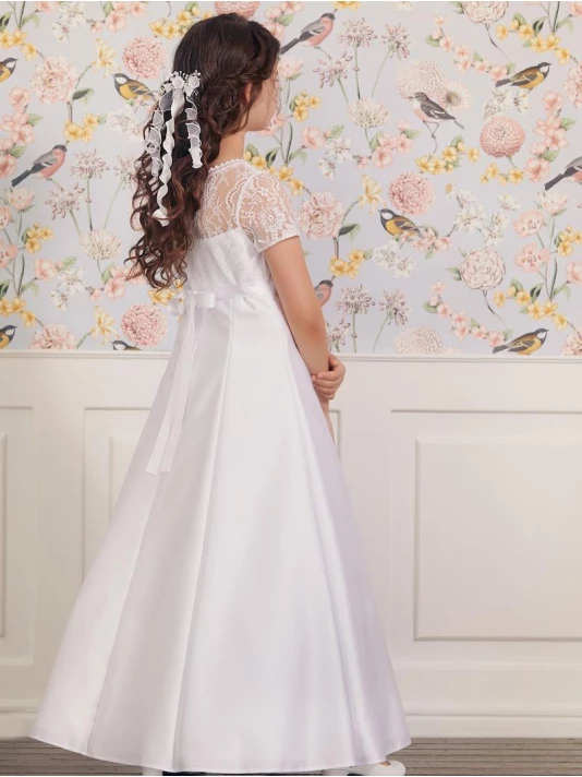 LILLY 08-1105-WH Robe De Communion 3 LILLY 08-1105-WH Robe De Communion – Image 3