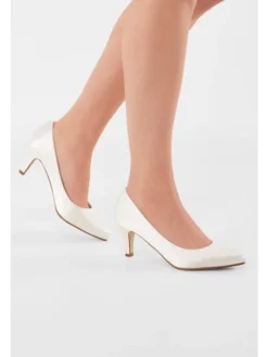 Rainbow Club Lottie Chaussure Mariage -BEAUTIFUL BRIDE SHOP Ventes lottie ivory satin 8