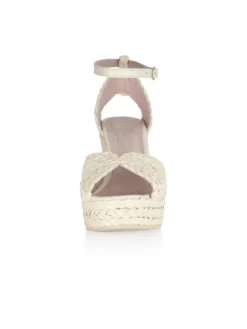 Fiarucci Bridal Louna Chaussures Mariage -BEAUTIFUL BRIDE SHOP Ventes louna perle raffia 3
