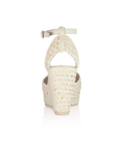 Fiarucci Bridal Louna Chaussures Mariage -BEAUTIFUL BRIDE SHOP Ventes louna perle raffia 5