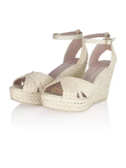 Fiarucci Bridal Louna Chaussures Mariage -BEAUTIFUL BRIDE SHOP Ventes louna perle raffia 6