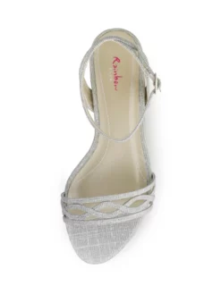Rainbow Club Faye Argent-Metallic Chaussures De Mariée -BEAUTIFUL BRIDE SHOP Ventes m0cjrxca