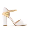 Content Juno Chaussures Mariage Blanc Or