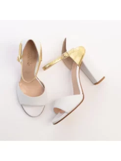 Content Juno Chaussures Mariage Blanc Or -BEAUTIFUL BRIDE SHOP Ventes mc juno white 3