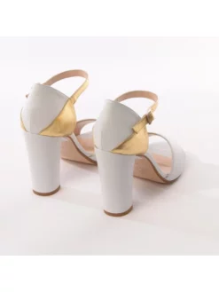 Content Juno Chaussures Mariage Blanc Or -BEAUTIFUL BRIDE SHOP Ventes mc juno white 5
