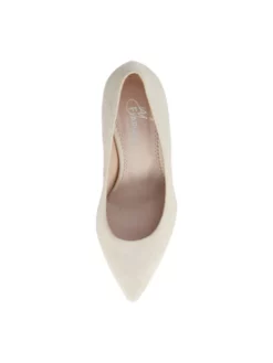 Fiarucci Bridal Mironne Chaussures Mariage Off-White 10 Fiarucci Bridal Mironne Chaussures Mariage Off-White -BEAUTIFUL BRIDE SHOP Ventes mironne off white suede leather 4