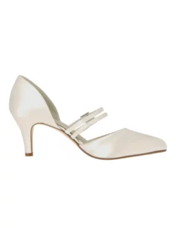 Rainbow Club Misty Chaussure Mariage -BEAUTIFUL BRIDE SHOP Ventes misty ivory satin 2