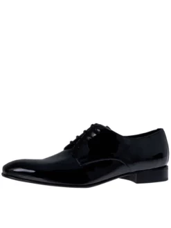 Mr. Fiarucci Nick Black Patent Chaussures De Mariage Homme