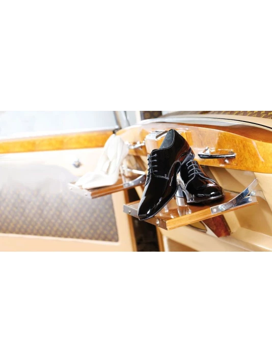 Mr. Fiarucci Nick Black Patent Chaussures De Mariage Homme 2 Mr. Fiarucci Nick Black Patent Chaussures De Mariage Homme – Image 2