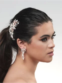 Poirier NC-1334 Boucles D'oreilles Or Rose