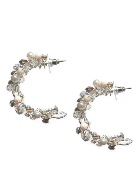 Poirier NC-1340 Boucles D'oreilles Argent 2 Poirier NC-1340 Boucles D'oreilles Argent – Image 2
