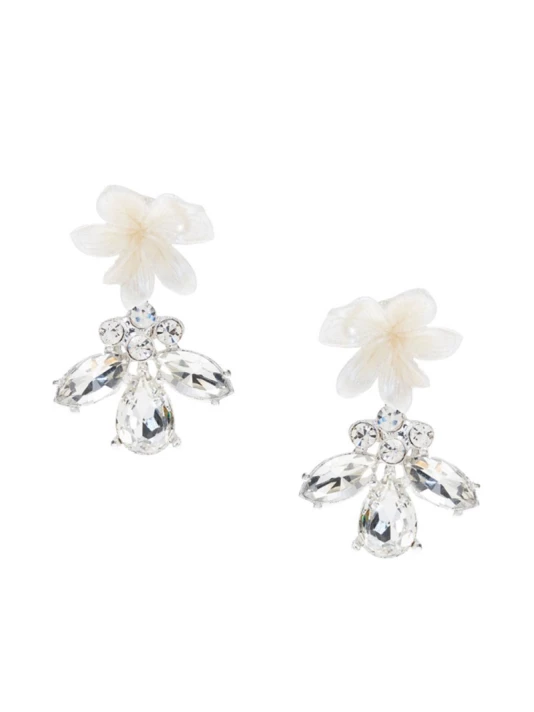 Poirier NC-1345 Boucles D'oreilles Ivoire/Argent 3 Poirier NC-1345 Boucles D'oreilles Ivoire/Argent – Image 3