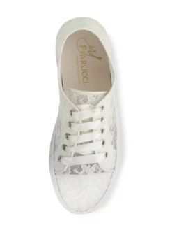 Fiarucci Bridal Nelli Chaussures De Mariée Baskets -BEAUTIFUL BRIDE SHOP Ventes nelli perle lace 4 1