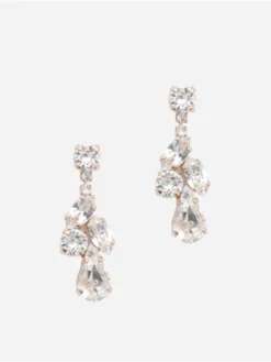 Abrazi Zoe Swarovski Boucle D'Oreille Rose