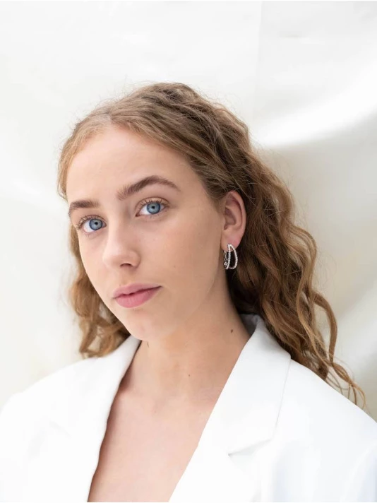 Abrazi Marilyn Boucle D'Oreille Argent-S 2 Abrazi Marilyn Boucle D'Oreille Argent-S – Image 2