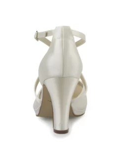 Rainbow Club Olaila Chaussure Mariage -BEAUTIFUL BRIDE SHOP Ventes olaila ivory satin 5 3
