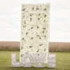 Ginger Ray PAMA-101 Roses Blanches Backdrop