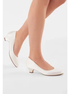Rainbow Club Paula Chaussure Mariage -BEAUTIFUL BRIDE SHOP Ventes paula ivory satin