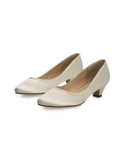 Rainbow Club Paula Chaussure Mariage -BEAUTIFUL BRIDE SHOP Ventes paula ivory satin 6 1