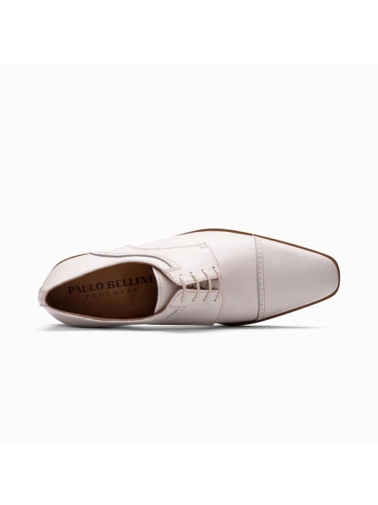 Paulo Bellini Monza Ivoire Chaussure Mariage Homme 4 Paulo Bellini Monza Ivoire Chaussure Mariage Homme – Image 4