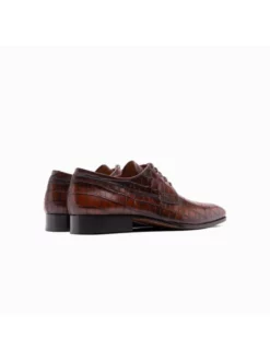 Paulo Bellini Lodi Croco Chaussure Mariage Homme 7 Paulo Bellini Lodi Croco Chaussure Mariage Homme -BEAUTIFUL BRIDE SHOP Ventes paulo bellini 1708 croco belez cognac mens wedding shoes 3