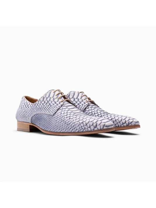 Paulo Bellini Carbonia Bleu Chaussure Mariage Homme 2 Paulo Bellini Carbonia Bleu Chaussure Mariage Homme – Image 2