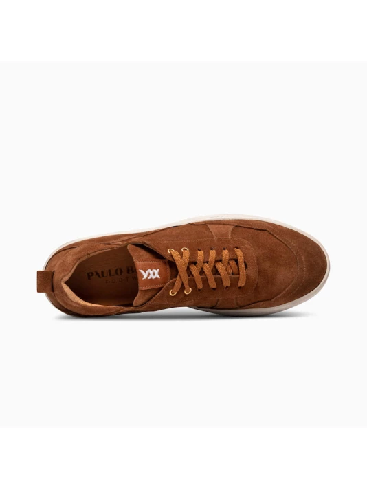 Paulo Bellini Alba Baskets Homme Mariage Cognac 4 Paulo Bellini Alba Baskets Homme Mariage Cognac – Image 4
