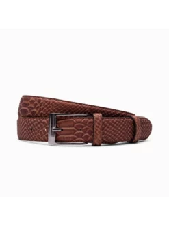 Paulo Bellini Anaconda Ceinture Homme Cognac