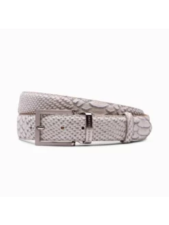 Paulo Bellini Anaconda Ceinture Homme Taupe