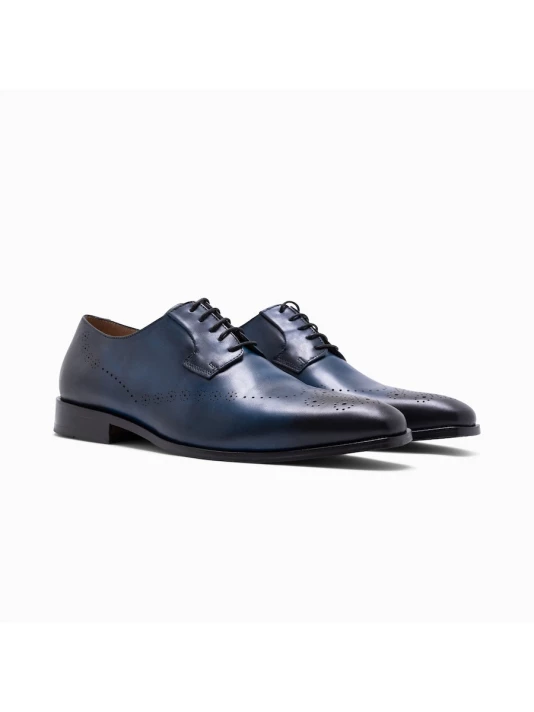 Paulo Bellini Cagli Chaussure Mariage Homme Bleu 2 Paulo Bellini Cagli Chaussure Mariage Homme Bleu – Image 2