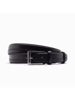 Paulo Bellini Fasano Ceinture Homme Cuir Noir