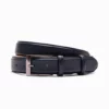 Paulo Bellini Fasano Ceinture Homme Cuir Bleu Foncé