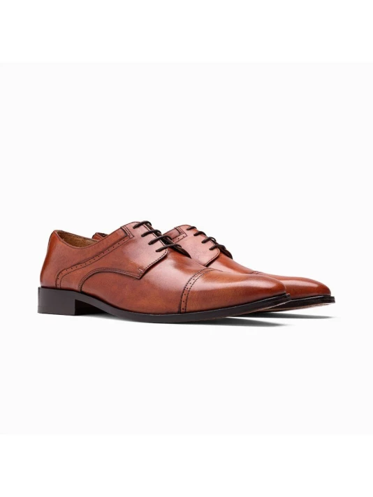 Paulo Bellini Monza Chaussure Mariage Homme Cognac 2 Paulo Bellini Monza Chaussure Mariage Homme Cognac – Image 2