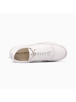 Paulo Bellini Rome Baskets Homme Mariage Blanc -BEAUTIFUL BRIDE SHOP Ventes paulo bellini rome wedding trainers white 4