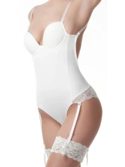 Poirier 17-200 Body Dos Nu En Dentelle -BEAUTIFUL BRIDE SHOP Ventes po 17 200 ivory 1