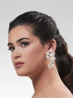 Poirier NC-1325 Boucles D'Oreille Argent