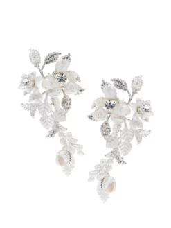 Poirier NC-1325 Boucles D'Oreille Argent -BEAUTIFUL BRIDE SHOP Ventes po nc 1325 silver 3