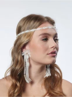 Poirier BB-8607 Dentelle Bandeau Cheveux -BEAUTIFUL BRIDE SHOP Ventes poirier bb 8607 hairband 3