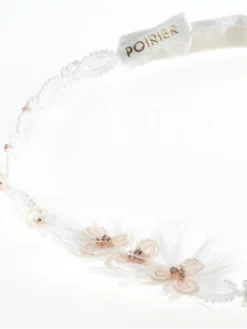 Poirier BB-8607 Dentelle Bandeau Cheveux -BEAUTIFUL BRIDE SHOP Ventes poirier bb 8607 hairband 5