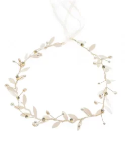 Poirier BB-8610 Bandeau Cheveux Or -BEAUTIFUL BRIDE SHOP Ventes poirier bb 8610 gold hairband 3