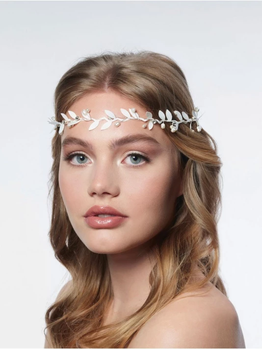 Poirier BB-8610 Bandeau Cheveux Argent 1 Poirier BB-8610 Bandeau Cheveux Argent