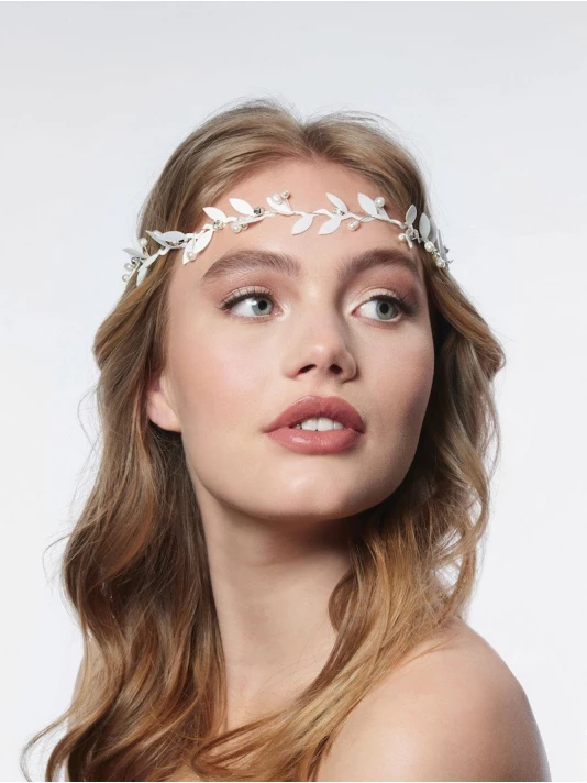 Poirier BB-8610 Bandeau Cheveux Argent 2 Poirier BB-8610 Bandeau Cheveux Argent – Image 2